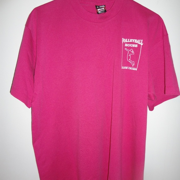 VOLLEYBALL HOUSE LEAGUE CHAMPS VINTAGE-1990S-SINGLE STITCH XL - Picture 1 of 3